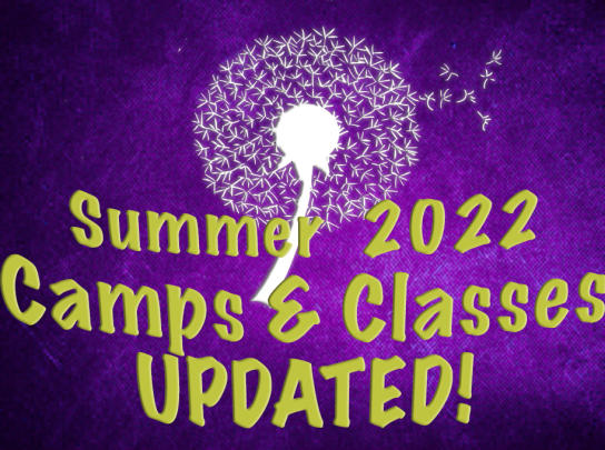 Summer 2022 Camps & Classes Logo